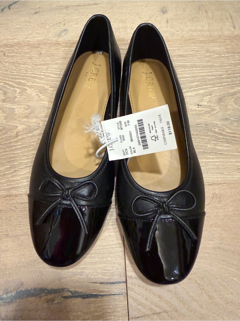 NWT Jcrew factory Ballet Flats - Picture 2 of 3